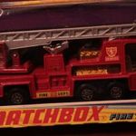 Matchbox King Size K-9, Fire Tender, dobozában, doboz sérült fotó