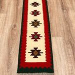 KILIM (Kelim) - Kézi szövésű gyapjú szőnyeg, 30 x 110 cm fotó