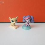 Eredeti Hasbro LPS Littlest Pet Shop McDonald's készlet kisállat 2db ! Kutya és Tatu ! fotó