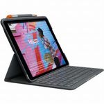 Logitech Slim Folio Grafit Bluetooth QWERTZ Német (920-009474) fotó