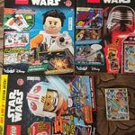 Lego star wars magazin, újság csomag + kartya fotó