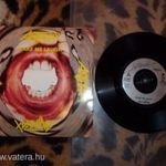 OMEN IDEGEN ANYAG 1.KIADÁS KALAPÁCS POKOLGÉP MÜLLER PÉTER SZIÁMI + ANTHRAX MAKE ME LAUGH 7"1988.SP fotó