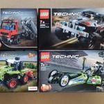 Bontatlan LEGO Technic 42084 Kampós + 42090 + 42102 Kombájn 42103 Dragster Craetor City Ideas Duplo fotó