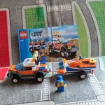 Lego 7737 Coast Guard 4WD és Jet robogó fotó