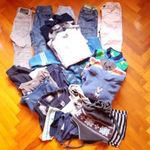 30 db-os kisfiú ruhacsomag (H&M, Zara, C&A, TCM, Adidas, ) 98-104 fotó