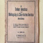 Bicsérdy Béla Makrobiotika életmód könyv 1924 Bicsérdista vegetáriánus testi-lelki egészség ezotéria fotó