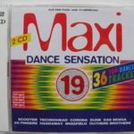 MAXI DANCE SENSATION Vol.19 - Dupla Válogatásalbum CD ! SZUPER VÁLOGATÁS - MEGA RARE ! fotó