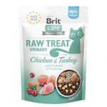 Snack for Cats Brit Care Raw Treat Urinary Csirke 40 g fotó