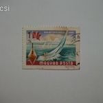 Magyar bélyeg Balaton 1 ft 1968 félig vágott 1 FT-RÓL NMÁ! fotó