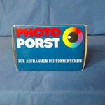 Photo Porst 36 kockás színes fotótekercs filmtekercs negatív film fotó