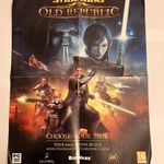 Star Wars: The Old Republic (SWTOR) plakát 58 cm x 40 cm kopott fotó