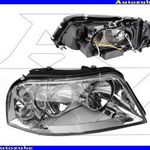 SEAT ALHAMBRA 1 2000.09-2010.05 /7M/ Fényszóró jobb (H7/H1) króm házas, motorral {MA... fotó