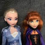 Jégvarázs (Frozen) Elsa és Anna babák, Barbie méretben fotó