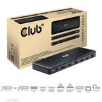 Club3D CSV-1582 Thunderbolt 4 Certified 12-in-1 Docking Station CSV-1582 Notebook Notebook kiegés... fotó