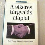 A sikeres tárgyalás alapjai - Fisher-Ury-Patton fotó