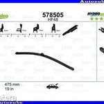 VW GOLF 6 Kombi 2008.10-2013.07 /5K/ Ablaktörlő lapát utas oldal 1db/475mm (HF48) {... fotó