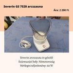 Severin GS 7520 arcszauna és gőzölő fotó