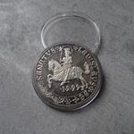 30 ÉVES A MAGYAR ÉREMGYŰJTŐK EGYESÜLETE EMLÉKÉREM 1969 - 1999 - EZÜST 0.925 - 33, 7 GR. fotó