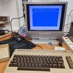 Commodore 64 Breadbin táppal hibátlan. fotó