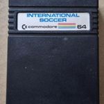 INTERNATIONAL SOCCER eredeti játék cartridge Commodore 64-es számítógépekre azonnal elvihető! fotó