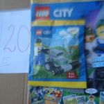 xx(LE20) ÚJ BONTATLAN LEGO CITY FIGURA, MUNKÁS FŰNYIRÓGÉPPEL FIGURA + ÚJSÁG fotó