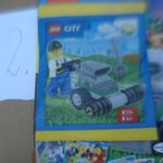 xx(LE12) ÚJ BONTATLAN LEGO CITY FIGURA , FŰNYIRÓ MUNKÁS+ ÚJSÁG fotó