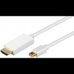 Goobay mini displayport 1.1 HDMI A kábel 2 m (52861) (52861) fotó