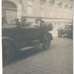 Fotó, Miskolc, esküvő, szép automobilok, 1928 fotó