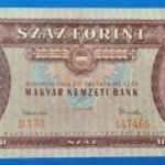 1962-es 100 Forint ropogós bankó Ritkább !!!! EF (Nagy aláírással) (L0203) fotó