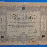 1848 -as 10 Forint Kossuth Szabadságharcos bankó !!!! P (L0269) fotó