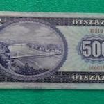 500 FORINT 1969 E MAGYAR PAPÍRPÉNZ HAJTATLAN ALACSONY SORSZÁMÚ! 656 fotó