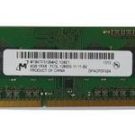 Micron 4GB DDR3 1600MHz laptop / notebook memória fotó