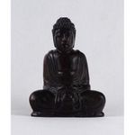 1T862 Keleti egzotikus keményfából faragott Buddha szobor 11 cm fotó