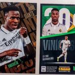 Vinícius Jr. Real Madrid Holo Giants focis kártya Panini Top Class 2023 fotó