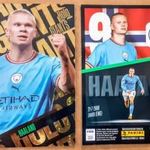 Erling Haaland Manchester City Holo Giants focis kártya Panini Top Class 2023 fotó