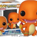 10cmes Funko POP 455 Pokémon figura - Charmander tűz sárkány dínó Pokémon nagyfejű Anime / Manga kar fotó