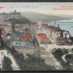 1909. .Budapest , Kilátás a királyi várral képeslap fotó