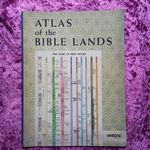 Atlas of the Bible Lands- 1959-es kiadású, angol nyelvű bibliai atlasz fotó