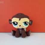 Eredeti Hasbro LPS plüss Littlest Pet Shop MAJOM kabala figura 22 cm-es maki plüssfigura ! EXTRA ! fotó