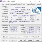 intel Pentium Dual-Core B960 2200 MHz laptop processzor fotó