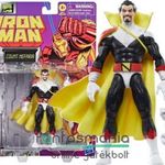 16 cm-es Marvel Legends 90s Iron-Man Animated - Count Nefaria figura extra mozgatható végtagokkal és fotó