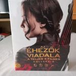 Az éhezők viadala a teljes 4 filmes kollekció Blu-ray fotó