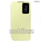 SAMSUNG Galaxy A34 5G (SM-A346), Smart View Cover ablakos mobiltok, Lime zöld fotó