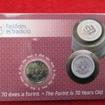 70 ÉVES A FORINT 50 FORINT 2016 ELSŐ NAPI VERET ! UNC fotó