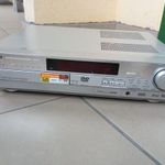 Hibás házimozi Panasonic DVD VCD CD lejátszó rádió, tv erősítő távirányítóval. alkatrésznek vagy jav fotó