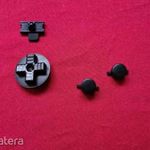 Nintendo Game Boy Classic custom gombok / buttons / gameboy alkatrész / Fekete / gomb / button d-pad fotó