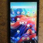 SKY Pad 8 Pro tablet védőtokkal: 8", 4 magos 2GHz CPU, 64GB ROM, 3GB RAM, Android13 fotó