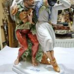 Ó-herendi porcelán figura fotó