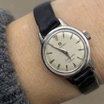 Retro Omega Seamaster Türler acéltokos működőképes karóra eredeti dobozában 1961. évjárat 1Ft NMÁ fotó