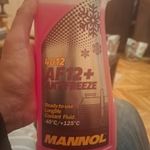 Mannol 4012 AF12+ ANTIFREEZE piros fagyálló -40°C 2x1L fotó